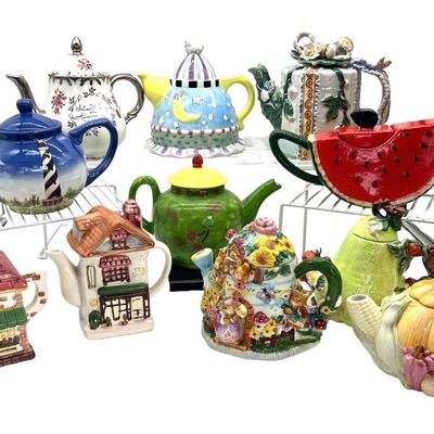 11 TEAPOTS