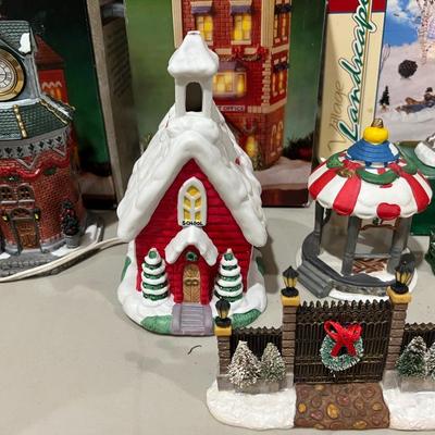 Whole Christmas Village~ Dickens, Lemax, Trim A Home