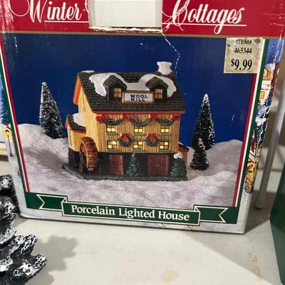 Whole Christmas Village~ Dickens, Lemax, Trim A Home