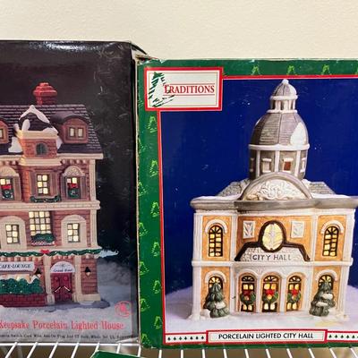 Whole Christmas Village~ Dickens, Lemax, Trim A Home