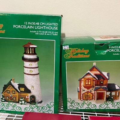 Whole Christmas Village~ Dickens, Lemax, Trim A Home