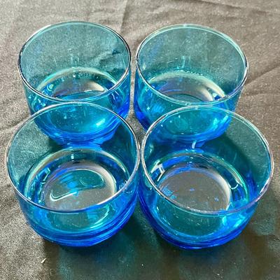Vintage blue glasses