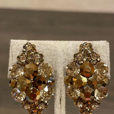 3 sets Borealis clip on earrings