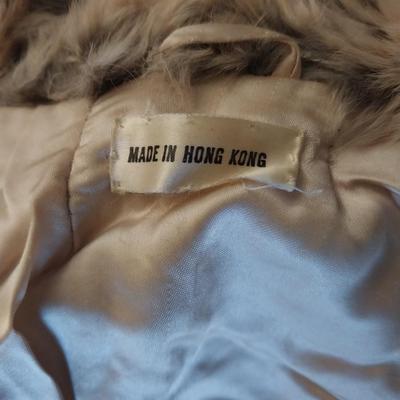 LADIES RABBIT FUR CAPE/WRAP