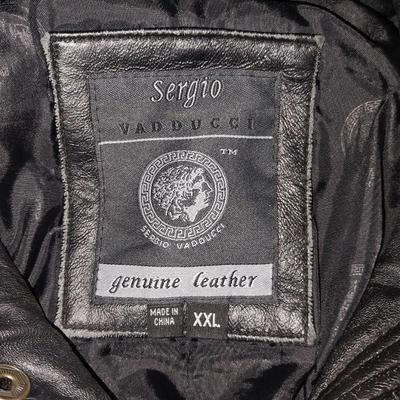 MENS SERGIO GENUINE LEATHER JACKET