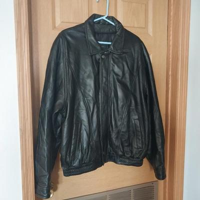 MENS SERGIO GENUINE LEATHER JACKET