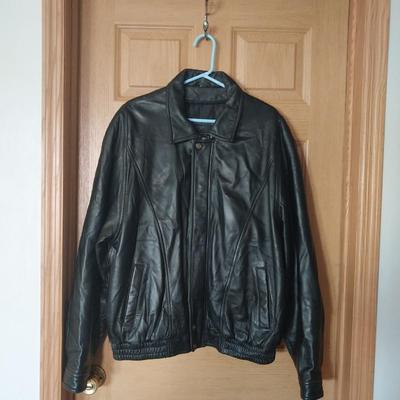 MENS SERGIO GENUINE LEATHER JACKET