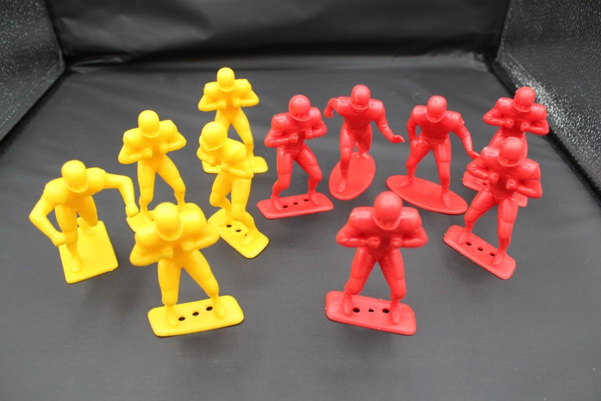 Louis Marx Collectible 1969 Plastic Football Players