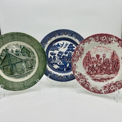 CHURCHILL, ROYAL & JOHNSON Collectable Plates~Read Details