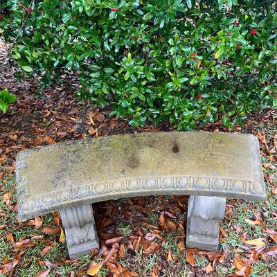 Outdoor Concrete Bench