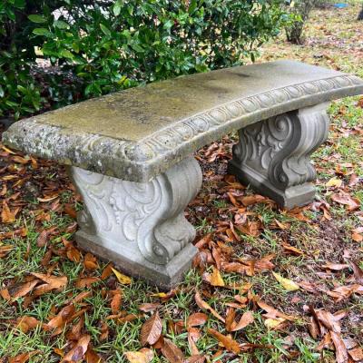 Outdoor Concrete Bench
