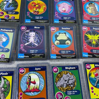 PokÃ©mon Poke 'Trivia In Sleeves Cards