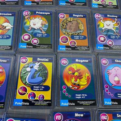 PokÃ©mon Poke 'Trivia In Sleeves Cards
