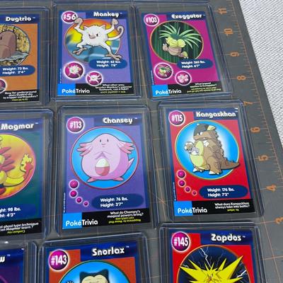 PokÃ©mon Poke 'Trivia In Sleeves Cards