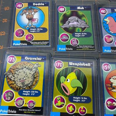 PokÃ©mon Poke 'Trivia In Sleeves Cards