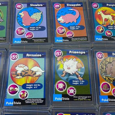 PokÃ©mon Poke 'Trivia In Sleeves Cards