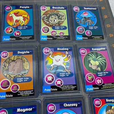 PokÃ©mon Poke 'Trivia In Sleeves Cards