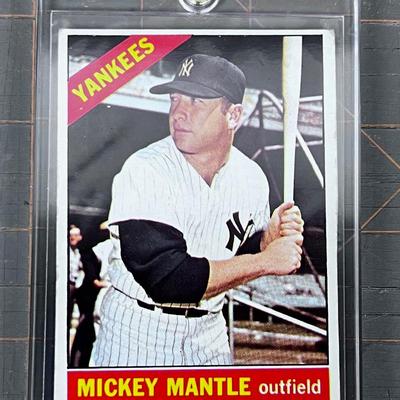 Mickey Mantle Tops 50 YANKEES  Last Season on the Card is 1965 