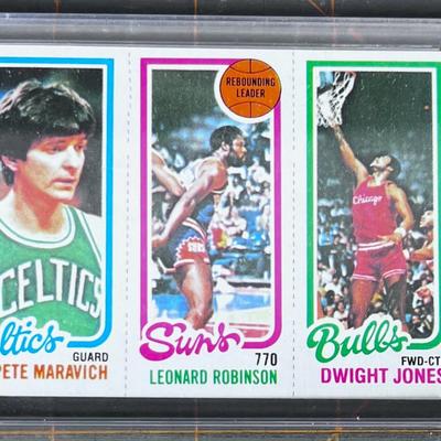 Pete Maravich, Leonard Robinson, Dwight Jones. 
