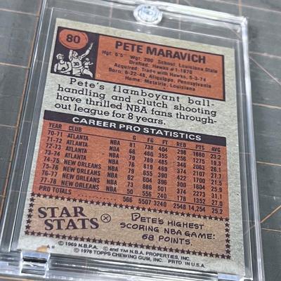 JAZZ New Orleans Pete Maravich 