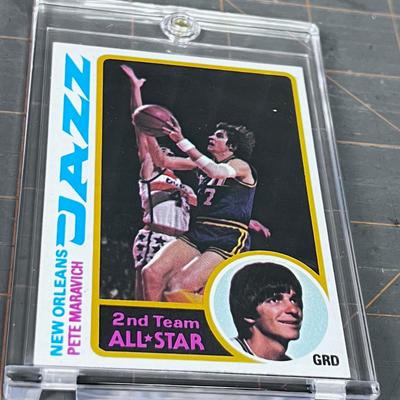 JAZZ New Orleans Pete Maravich 