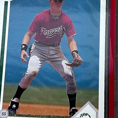 Chipper Jones Top Prospect '91 BRAVES 