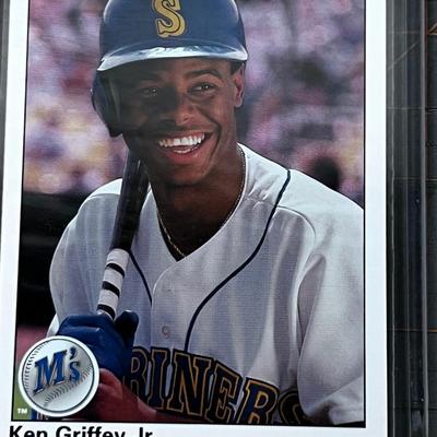 M's Ken Griffey Jr. 1990 Mariners 