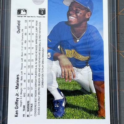 M's Ken Griffey Jr. 1990 Mariners 