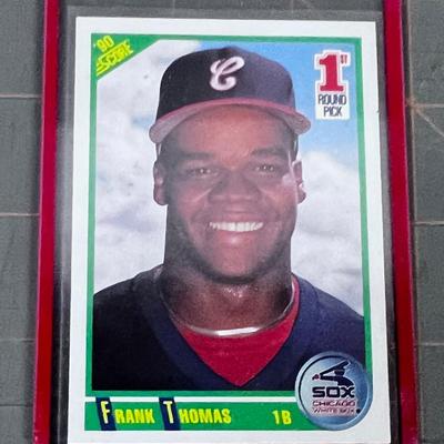 Frank Thomas 1st Round Pick Chicago SOX White Sox '90