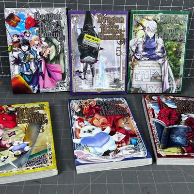 Japanese Anime Manga Dragon Goes House Hunting Vol. 1-6 
