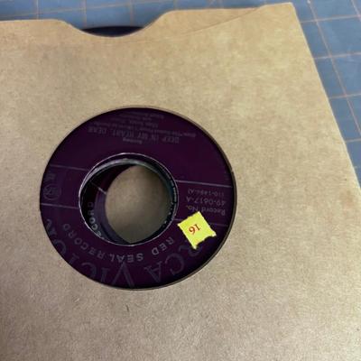 Album full of 45's: Classical, French, Spanish 