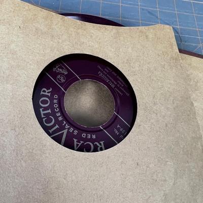 Album full of 45's: Classical, French, Spanish 
