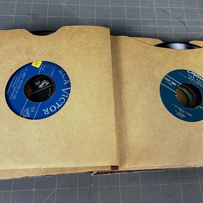 Album full of 45's: Classical, French, Spanish 