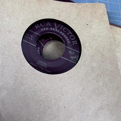 Album full of 45's: Classical, French, Spanish 