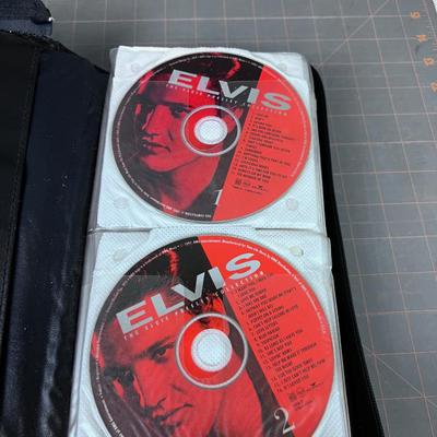Case Full of CD's, Elvis, Country, 50-70's Pop