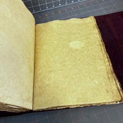 Leather Bound Journal, Hand Crafted Leather Binding and Paper NOT USED