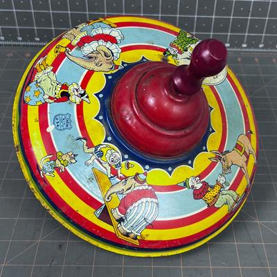 CHEIN Litho Circus Top Clown, Pigs, Elephant and Donkey