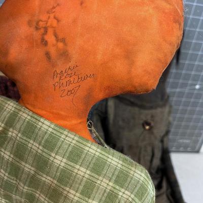SPOOKY Halloween Dolls Lot:(3) Witch, Zombie and Pumpkin Head DOLLS 