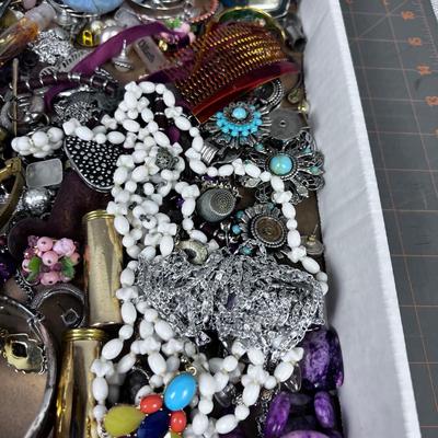 More Vintage with Shell Jewelry 