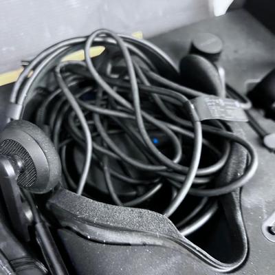 Occulus VR Virtual Reality Head Set and Controllers. 