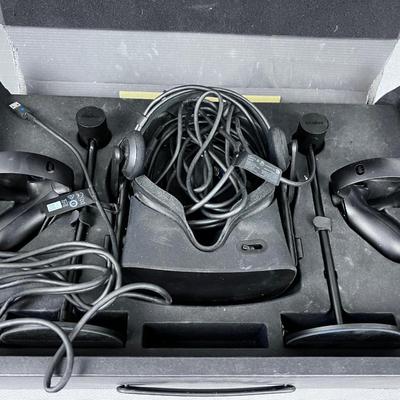 Occulus VR Virtual Reality Head Set and Controllers. 