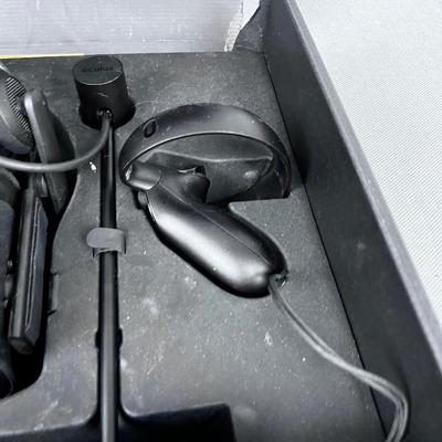 Occulus VR Virtual Reality Head Set and Controllers. 