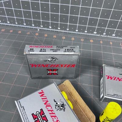 3 BOXES OF 20 Gauge Buck Shot 