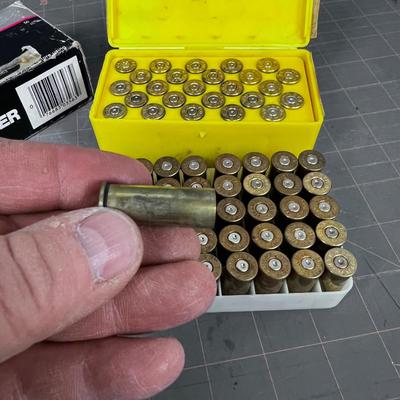 66 - 44 Mag Once Fired Brass Casings 