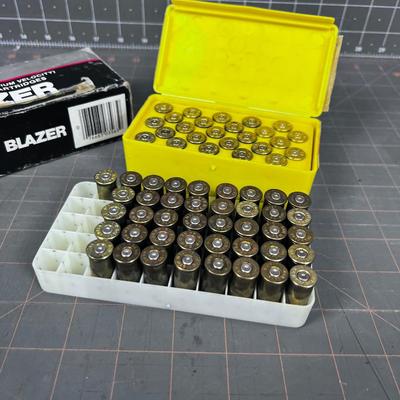 66 - 44 Mag Once Fired Brass Casings 
