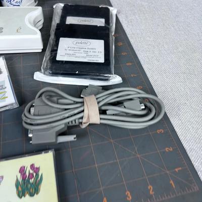 Bernina Palette Floppy Disc Drive for Bernina Sewing with a bunch of Patterns 