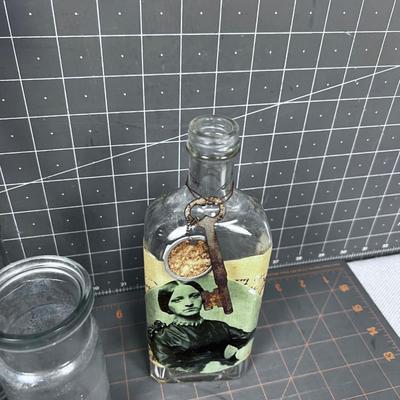 Vintage and Antique Bottles Clear (5)