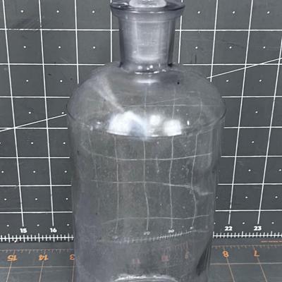 Antique Bottle with Glass Stopper