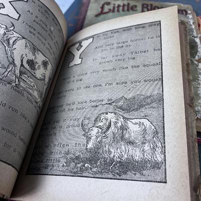 Great! Large Lot of Antique and Vintage Children's Books
