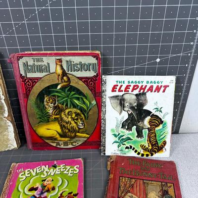 Great! Large Lot of Antique and Vintage Children's Books